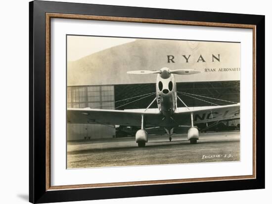 Airplane at Ryan Aeronautics-null-Framed Art Print