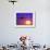 Airplane at Sunset-Mitch Diamond-Framed Photographic Print displayed on a wall