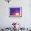 Airplane at Sunset-Mitch Diamond-Framed Photographic Print displayed on a wall