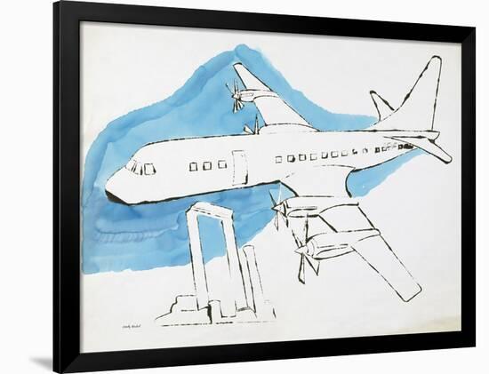 Airplane, C. 1959-Andy Warhol-Framed Giclee Print