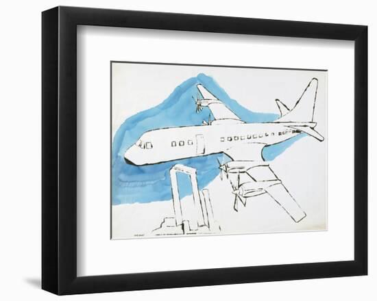 Airplane, c. 1959-Andy Warhol-Framed Art Print