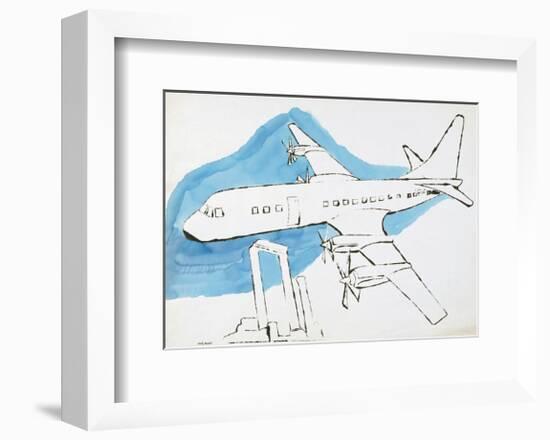 Airplane, c. 1959-Andy Warhol-Framed Art Print