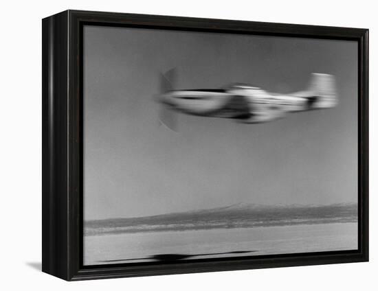 Airplane in Flight, Speed-Blurred-J^ R^ Eyerman-Framed Premier Image Canvas