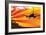 Airplane Landing Poster-Rashomon-Framed Art Print