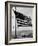 Airplane on Battleship Deck with American Flag in Foreground, World War II-null-Framed Photo