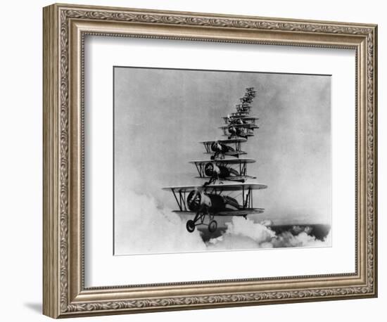 Airplanes in Flight-Bettmann-Framed Photographic Print