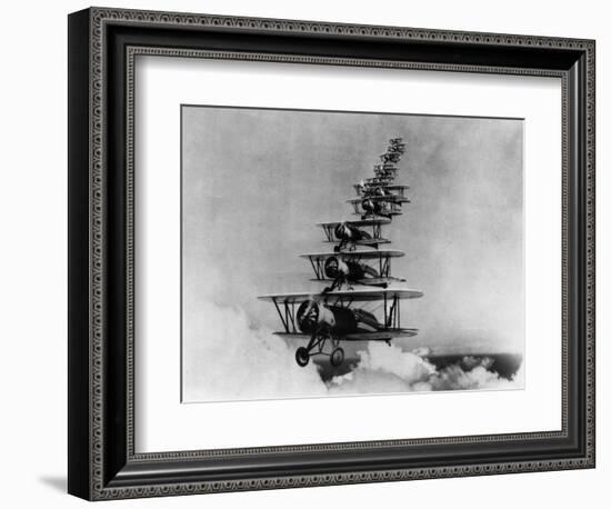 Airplanes in Flight-Bettmann-Framed Photographic Print