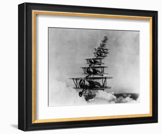 Airplanes in Flight-Bettmann-Framed Photographic Print