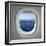 Airplanes Window Seat View with Sea Scape and Islands-viperagp-Framed Photographic Print