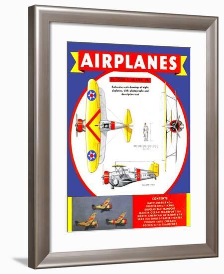 Airplanes-John T. McCoy Jr.-Framed Art Print