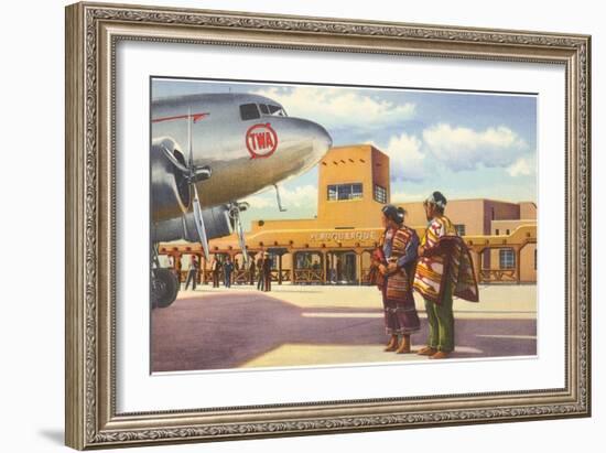 Airport, Albuquerque, New Mexico-null-Framed Art Print