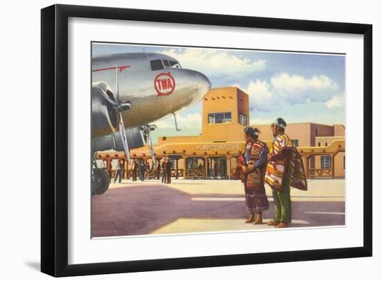 Airport, Albuquerque, New Mexico-null-Framed Art Print