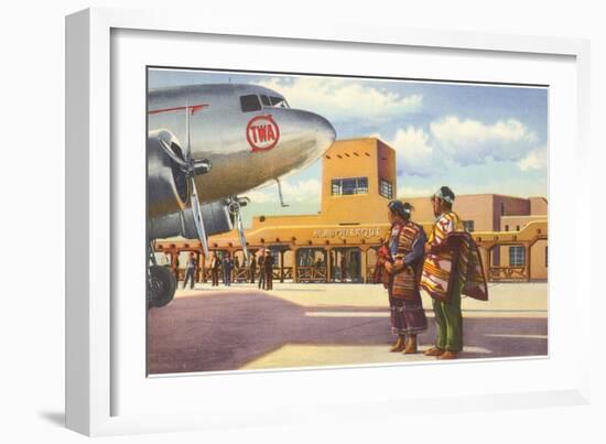 Airport, Albuquerque, New Mexico-null-Framed Art Print