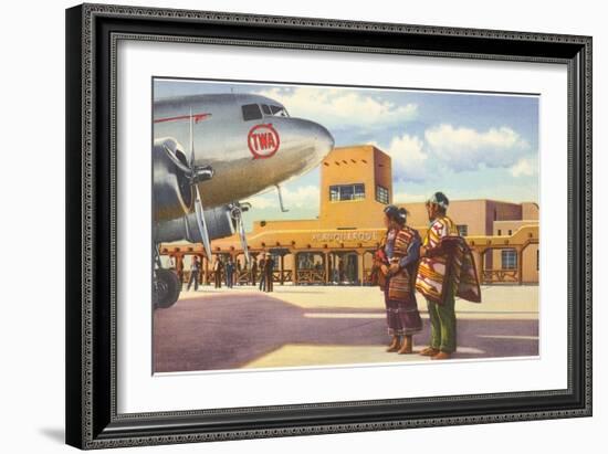 Airport, Albuquerque, New Mexico-null-Framed Art Print