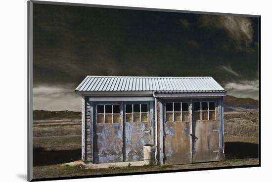 Airport Building-David Lorenz Winston-Mounted Art Print