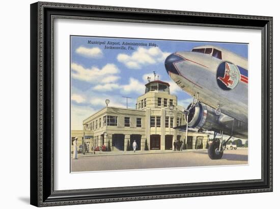 Airport, Jacksonville, Florida-null-Framed Art Print