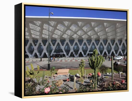 Airport, Marrakech, Morocco, North Africa, Africa-Vincenzo Lombardo-Framed Premier Image Canvas