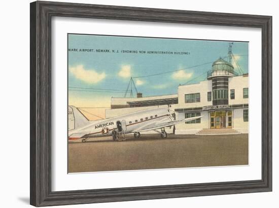 Airport, Newark, New Jersey-null-Framed Art Print