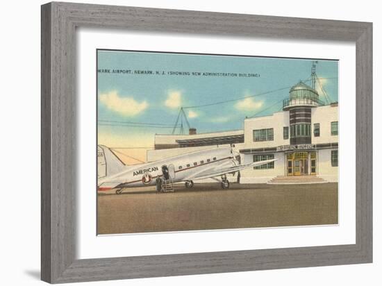 Airport, Newark, New Jersey-null-Framed Art Print