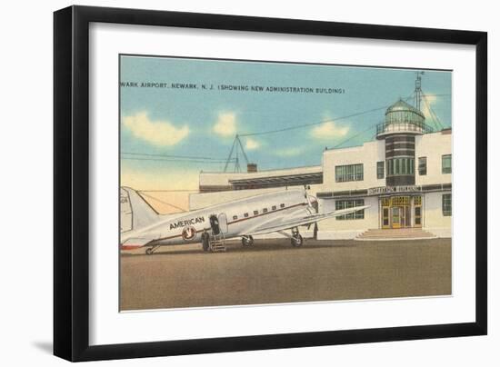 Airport, Newark, New Jersey-null-Framed Art Print