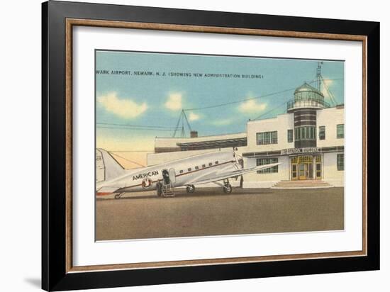 Airport, Newark, New Jersey-null-Framed Art Print