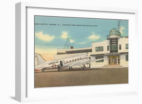 Airport, Newark, New Jersey-null-Framed Art Print