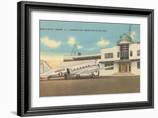 Airport, Newark, New Jersey-null-Framed Art Print