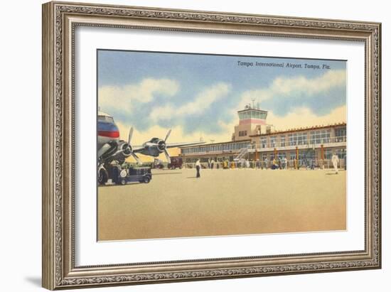 Airport, Tampa, Florida-null-Framed Art Print