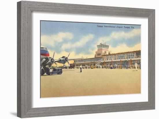 Airport, Tampa, Florida-null-Framed Art Print