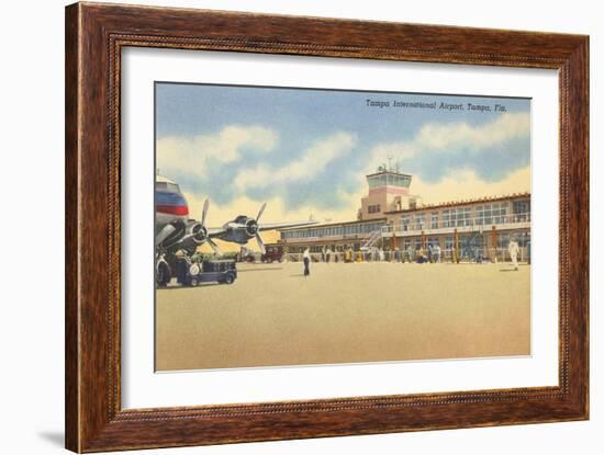 Airport, Tampa, Florida-null-Framed Art Print