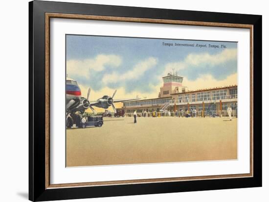 Airport, Tampa, Florida-null-Framed Art Print