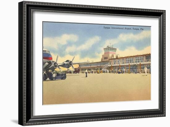 Airport, Tampa, Florida-null-Framed Art Print