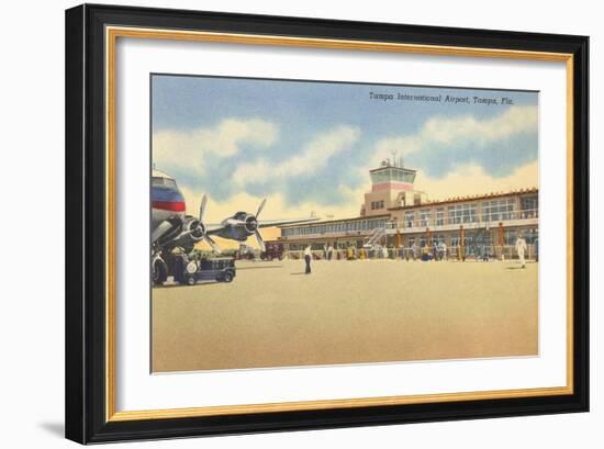 Airport, Tampa, Florida-null-Framed Art Print