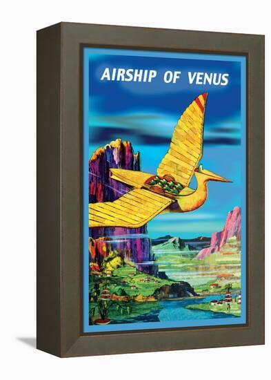 Airship of Venus-null-Framed Stretched Canvas