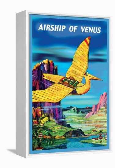 Airship of Venus-null-Framed Stretched Canvas