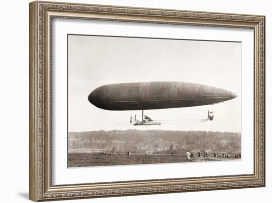 Airship-null-Framed Giclee Print