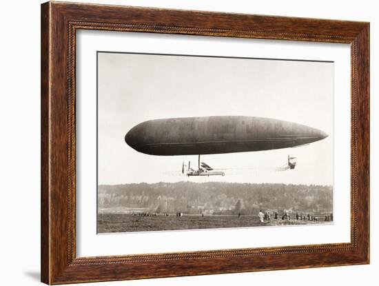 Airship-null-Framed Giclee Print