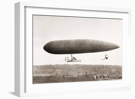 Airship-null-Framed Giclee Print