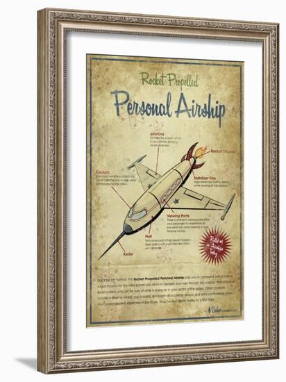 Airship-Michael Murdock-Framed Giclee Print