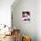 Aisha Pink-NaxArt-Premium Giclee Print displayed on a wall