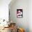 Aisha Pink-NaxArt-Framed Stretched Canvas displayed on a wall