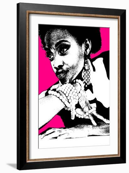 Aisha Pink-NaxArt-Framed Art Print