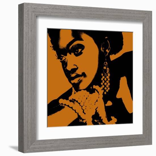 Aisha-NaxArt-Framed Art Print