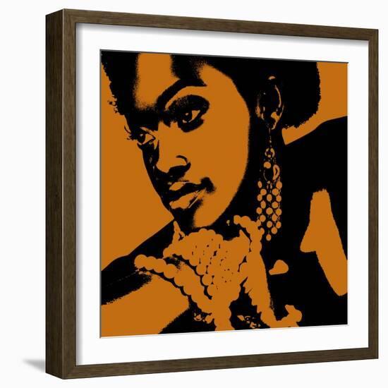 Aisha-NaxArt-Framed Art Print