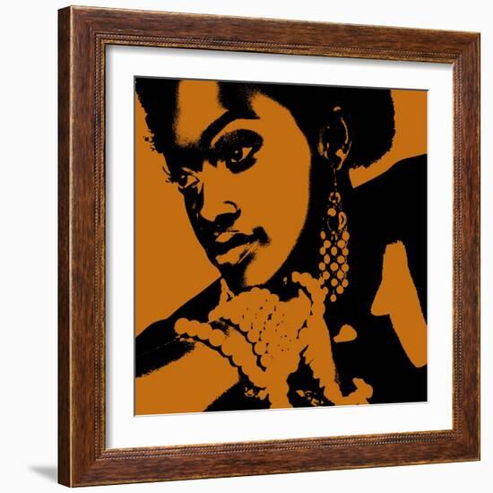 Aisha-NaxArt-Framed Art Print