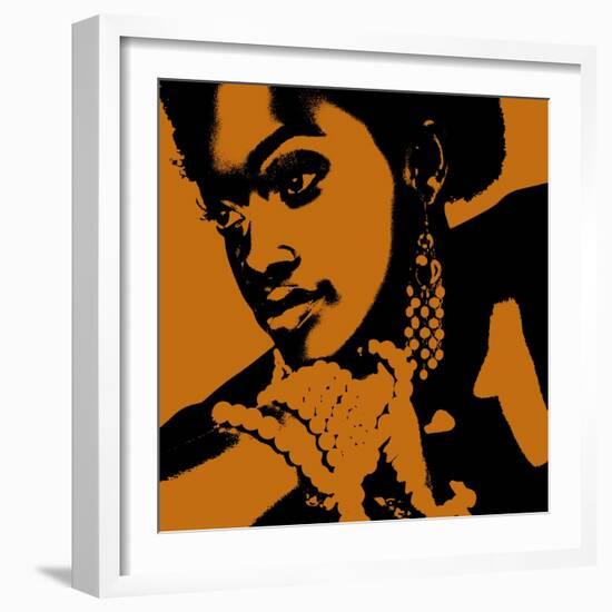 Aisha-NaxArt-Framed Art Print