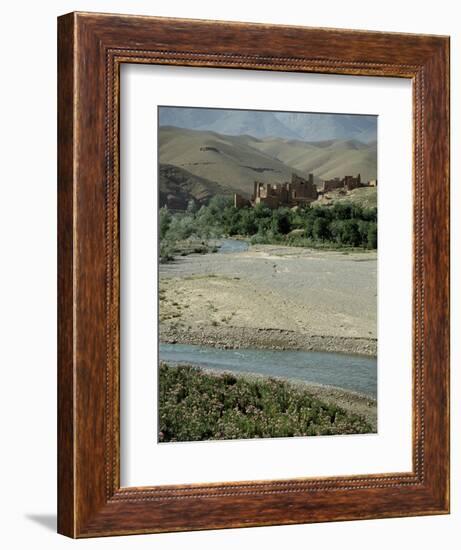 Ait Arbi kasbah, fortified manor house or village-Werner Forman-Framed Giclee Print