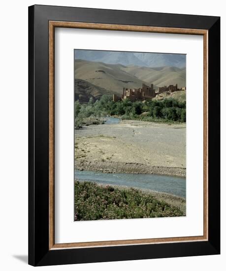 Ait Arbi kasbah, fortified manor house or village-Werner Forman-Framed Giclee Print