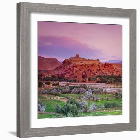 Ait Benhaddou, Atlas Mountains, Morocco-Doug Pearson-Framed Photographic Print