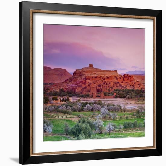 Ait Benhaddou, Atlas Mountains, Morocco-Doug Pearson-Framed Photographic Print